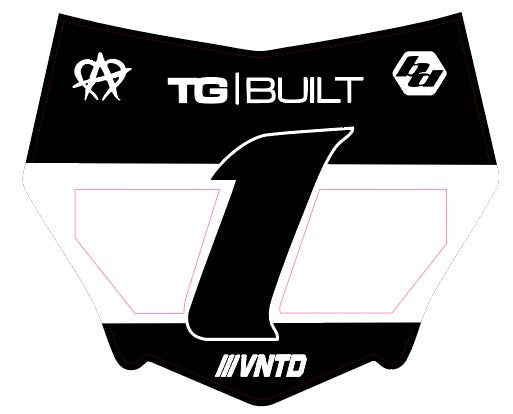 "blackout" vented plate