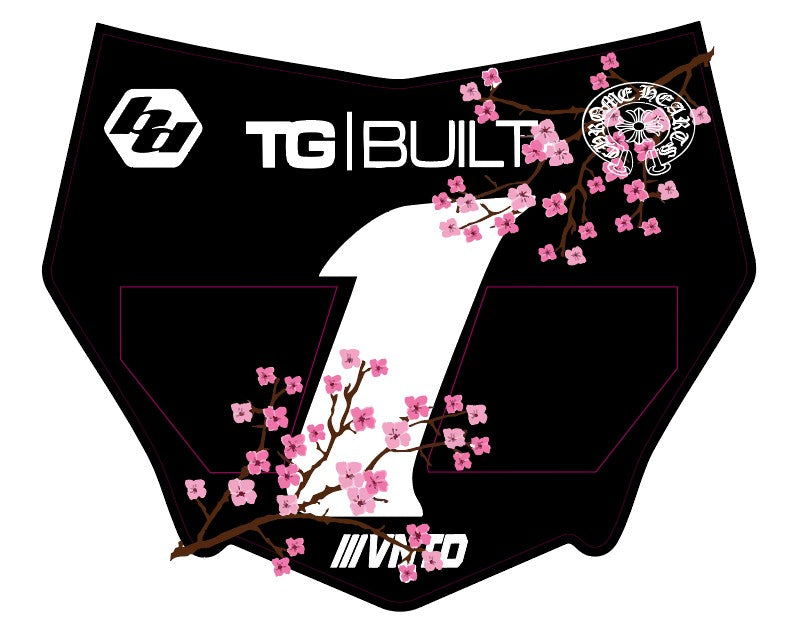 cherry blossom vented plate